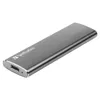 A gray external SSD drive with a USB-C port on a white background. Anteprima dell’immagine prodotto