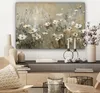 MuchoWow® - Leinwandbilder - Blumen - Weiß - Natur - Grau - Produktbild-Vorschau 7