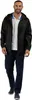 A man is standing and looking at the camera, wearing a black jacket over a white polo shirt and navy trousers. Produktbild-Vorschau