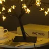 Světlo růžového stromu 24 LED USB rozhraní Stolní stolní Náhled obrázku produktu 5