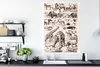 MuchoWow® Poster Tiere - Elefant - Schwarz - Weiß 90x120 cm Produktbild-Vorschau 3