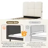 Letto per bambini imbottito Merax 90x200 con contenitore Anteprima dell’immagine prodotto 5