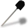 3er Set Toilettenbürste, Schwarz Bürstenkopf mit Edelstahl Produktbild-Vorschau 2