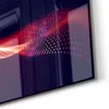 DEQORI Glasbild Echtglas 90x60 cm 'Gepunkteter Farbeffekt' Produktbild-Vorschau 5