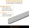 Kederschiene Alu 3er Set 100cm Ø7–9mm Kederleiste Wohnwagen Produktbild-Vorschau 2