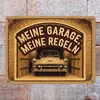 Oldtimer - meine Garage meine Regeln Metallschild in 15x20 Produktbild-Vorschau 7