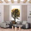 ARTHUB® Leinwandbild 40x80 cm, Orange Sun 01 | Produktbild-Vorschau 4