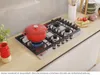 Hoover H-HOB 500 GAS HHG7WL5WC5X NL, Edelstahl, Integriert, Produktbild-Vorschau 4