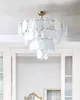 BELIANI Lustr mosazný kov sklo ⌀ 80 cm závěsná lampa Náhled obrázku produktu 4
