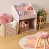 Atmosphera rosa Bücherregal mit Stauraum - Rosa - Einfach Produktbild-Vorschau 3