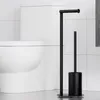 Garnitur, Edelstahl WC Garnitur mit Toilettenpapierhalter, Produktbild-Vorschau 6