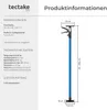 tectake® 2er-Set Teleksopstützen stufenlos höhenverstellbar Produktbild-Vorschau 5