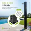 Juskys Solardusche Victoria 60 Liter - 217 cm - bis 60°C – Produktbild-Vorschau 5