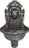 vidaXL Wandbrunnen Löwenkopf Design Bronze Produktbild-Vorschau 2