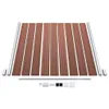 Möbel Gartenzaun WPC 353×186 cm Braun 2023 Produktbild-Vorschau 6