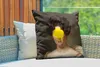 MuchoWow® Outdoor Kissen - Porträt - Kleidung - Farbe - Produktbild-Vorschau 3