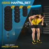 TREX SPORT Langhantel Set | Hantelset 46kg mit Produktbild-Vorschau 2