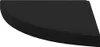 vidaXL Eck-Schweberegale 4 Stk. Schwarz 35x35x3,8 cm MDF Produktbild-Vorschau 6