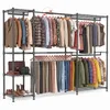 Porte-vêtements robuste et extensible, dimensions 240 x 40 Voir les images du produit 1