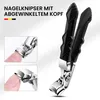 2 Stück Nagelknipser mit Abgewinkeltem Kopf für Dicke Produktbild-Vorschau 3