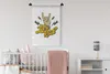 MuchoWow® Wandteppich Wandbehang Vintage - Armband - Rock Produktbild-Vorschau 2