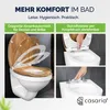 CASARIA® Toilettendeckel mit Absenkautomatik Quick Release Produktbild-Vorschau 6