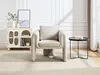 Sessel aus Stoff – Beige – JOLIPIA Produktbild-Vorschau 6