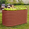 Vitavia Hochbeet "Terra 858" rubin rot 82 x 162 x 86 cm Produktbild-Vorschau 3