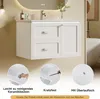 Mobile sottolavabo Merax, pensile da bagno, montato a Anteprima dell’immagine prodotto 8