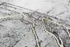 Teppich modern Kurzflor Wohnzimmerteppich abstrakt grau Produktbild-Vorschau 5