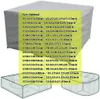 Housse de protection pour table de jardin, ensemble de Voir les images du produit 5