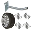 PremiumX 8x Autoreifen Wandhalter 35cm Reifenhalter für Produktbild-Vorschau 3