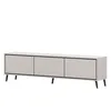 Meuble TV bas FRESCO 180 cm cachemire/cachemire – Meuble TV Voir les images du produit 1