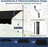 Diagrams and text explaining the features of a retractable awning. Anteprima dell’immagine prodotto