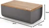 Alessi BG03DG Mattina Brotkasten, Stahl, Bambusholz, Produktbild-Vorschau 6