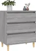 vidaXL Sideboard Grau Sonoma 60x35x70 cm Holzwerkstoff Produktbild-Vorschau 4