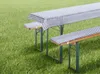 heimtexland ® Auflagen Set 3-teilig für Bierzeltgarnitur 2x Produktbild-Vorschau 4