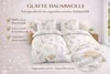 Baumwolle Bettwäsche 135x200 4-teilig – 2x Bettbezug Produktbild-Vorschau 1
