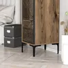 Skye Decor, Kumsal P - Noyer, Anthracite, Tringles à Voir les images du produit 5