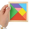 Tangram puzzle hra drevené bloky Náhľad obrázku produktu 8