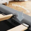 OYAJIA  Polsterbett Doppelbett 140x200cm mit Kopfteil und Produktbild-Vorschau 3