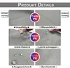 Collage of images showing different features of a garden curtain. Náhled obrázku produktu