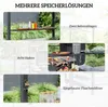 Grillpavillon mit LED-Licht, Gartengrillzelt Produktbild-Vorschau 7