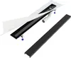 Aquabad SDS Schwarzmatte Duschrinne 80cm mit Blende: Bord, Produktbild-Vorschau 1