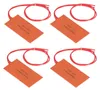 4PCS Silicone Rubber Heating Pad Flexible Heater Mat for Náhled obrázku produktu 3