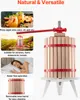 SucceBuy Pressoir manuel pour fruits et vins avec panier en Voir les images du produit 6