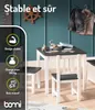 BOMI® Ensemble table et chaises pour enfants en bois massif Voir les images du produit 4