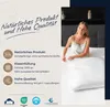 Kissen Nachtkissen, Federkissen Kopfkissen 80x80 cm Produktbild-Vorschau 2