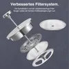 VonShef 6 Tassen Kaffeepresse, 800 m Isolierter Cafetiere Produktbild-Vorschau 3