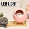 Roztomilá kočičí noční lampička Malý domeček pro mazlíčky Náhled obrázku produktu 7